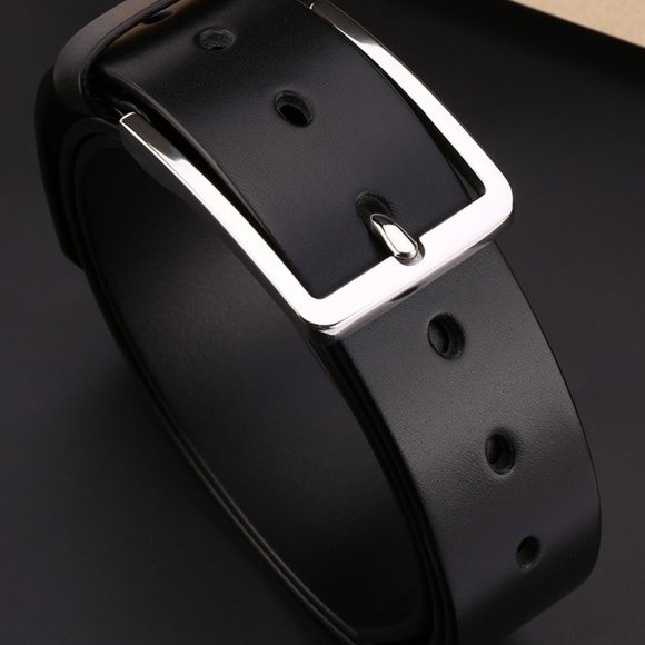 Men's belt cowhide belt men's all-match
